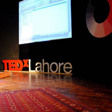 Jabran speaking at TEDx Lahore in 2010