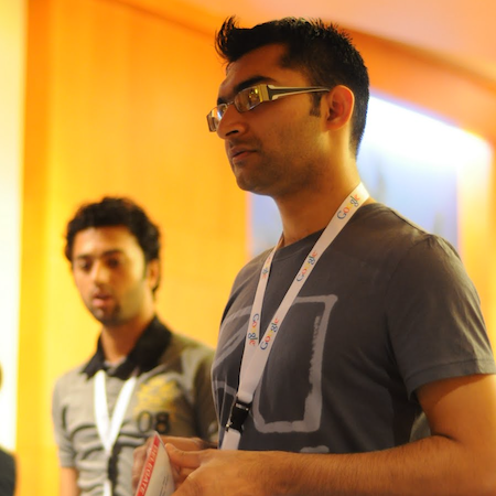 Jabran speaking at Google Geo Users Summit Singapore in 2011